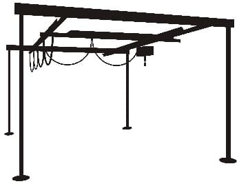 carroponte su colonne - attollo