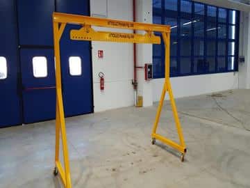 gru-a-portale-mobile-per-verniciatura-attollo gru a portale mobile per verniciatura - attollo