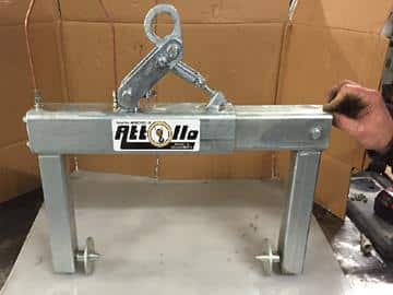 pinza pneumatica per bitume - attollo