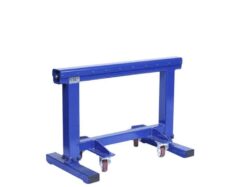 cavalletto regolabile in altezza con manovella manuale - attollo