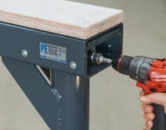 cavalletto regolabile in altezza supporto regolabile altezza con avvitatorea batteria - attollo