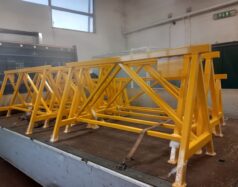 produzione di cavalletti in acciao industriali certificati - attollo