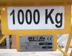 targhetta cavalletto certifcato CE - attollo