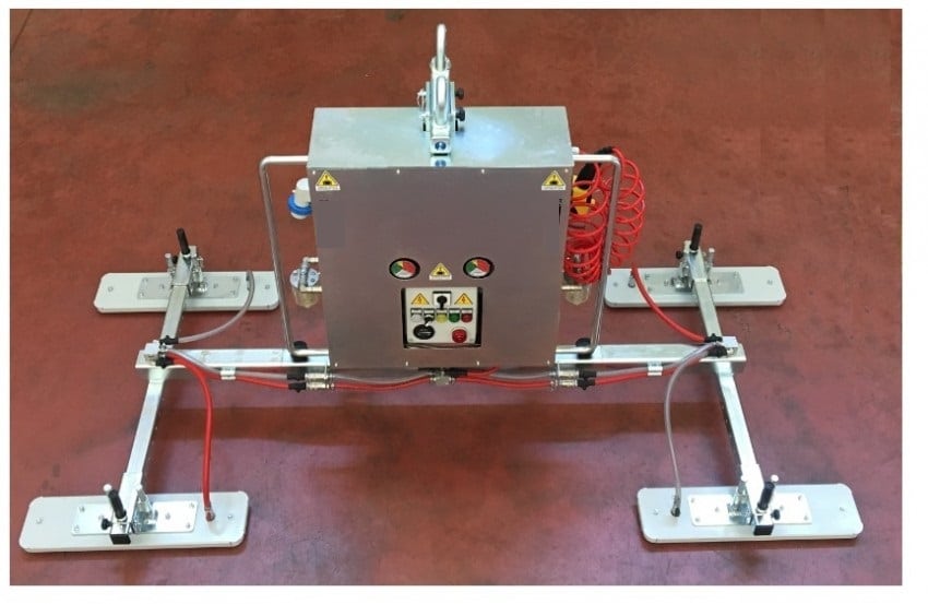 ventosa autonoma a batteria pannello - attollo