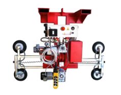 ventosa inforcabile carrello elevatore a batteria per vetri e lastre vetro - Attollo